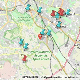 Mappa Via Atimeto, 00178 Roma RM, Italia (2.65077)