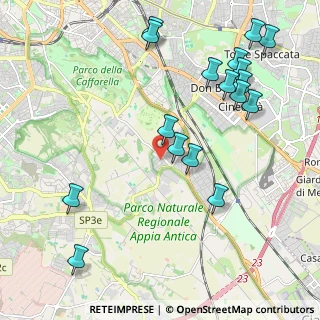 Mappa Via Atimeto, 00178 Roma RM, Italia (2.60765)