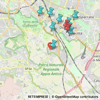Mappa Via Atimeto, 00178 Roma RM, Italia (2.30273)