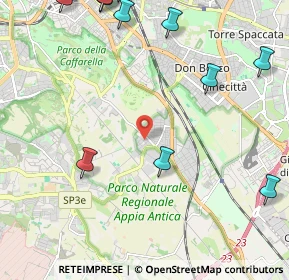 Mappa Via Atimeto, 00178 Roma RM, Italia (3.27583)
