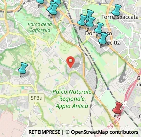 Mappa Via Atimeto, 00178 Roma RM, Italia (3.31333)