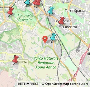 Mappa Via Atimeto, 00178 Roma RM, Italia (3.32417)