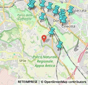 Mappa Via Atimeto, 00178 Roma RM, Italia (2.598)