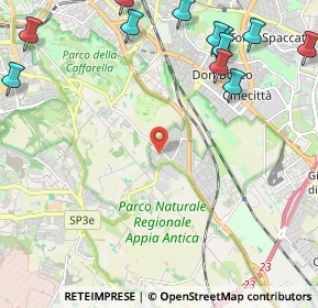 Mappa Via Atimeto, 00178 Roma RM, Italia (3.44286)