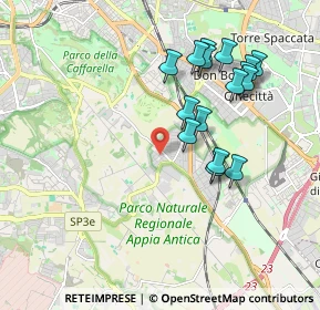 Mappa Via Atimeto, 00178 Roma RM, Italia (1.9625)