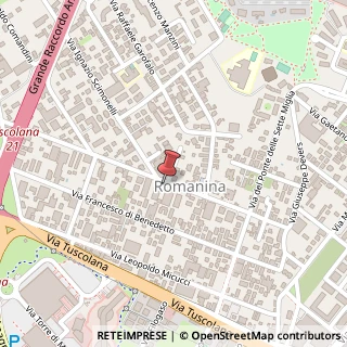 Mappa Via Salvatore Barzilai, 137, 00173 Roma, Roma (Lazio)