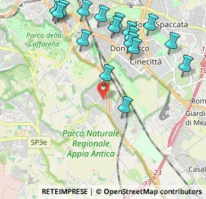 Mappa Largo dei Claudiani, 00178 Roma RM, Italia (2.57765)