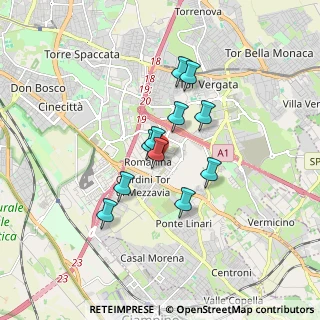 Mappa Via Giuseppe Devers, 00173 Roma RM, Italia (1.36545)