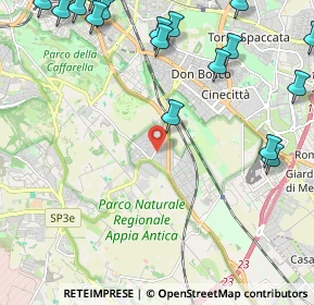 Mappa Via Sisinnio, 00178 Roma RM, Italia (3.4415)
