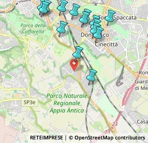 Mappa Via Sisinnio, 00178 Roma RM, Italia (2.49667)