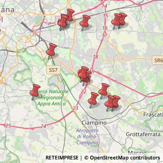 Mappa Via Villapiana, 00173 Roma RM, Italia (4.62286)
