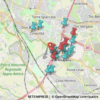 Mappa Via Villapiana, 00173 Roma RM, Italia (1.4855)