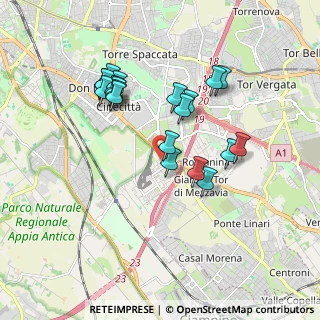 Mappa Via Villapiana, 00173 Roma RM, Italia (1.781)