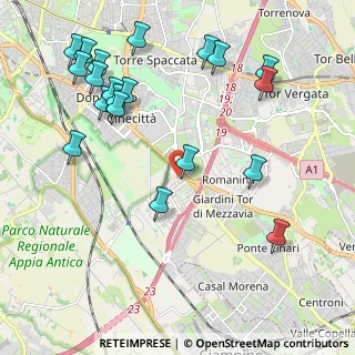 Mappa Via Villapiana, 00173 Roma RM, Italia (2.6515)