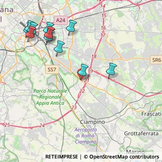 Mappa Via Altomonte, 00173 Roma RM, Italia (5.50917)