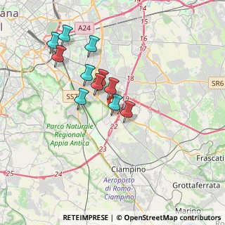 Mappa Via Altomonte, 00173 Roma RM, Italia (3.34545)