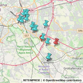 Mappa Via Altomonte, 00173 Roma RM, Italia (4.00857)
