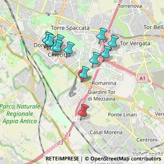 Mappa Via Altomonte, 00173 Roma RM, Italia (1.97)