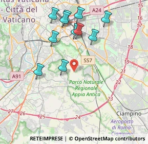 Mappa Vicolo di Tor Carbone, 00178 Roma RM, Italia (4.32727)