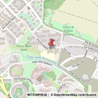 Mappa Via Giuseppe Berto, 160, 00142 Roma, Roma (Lazio)