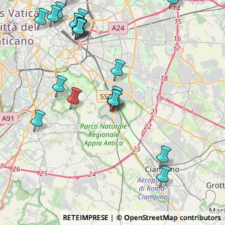 Mappa Via Acerenza, 00178 Roma RM, Italia (5.814)