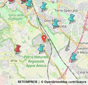 Mappa Via Acerenza, 00178 Roma RM, Italia (3.32417)