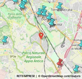 Mappa Via Acerenza, 00178 Roma RM, Italia (3.433)