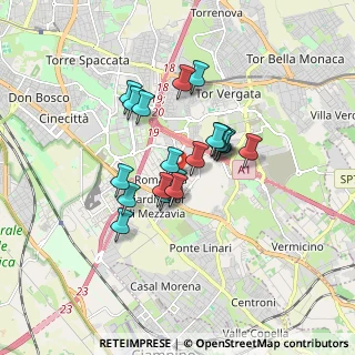 Mappa Via Federico Faruffini, 00173 Roma RM, Italia (1.3285)
