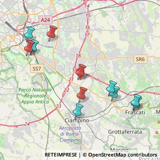 Mappa Via Federico Faruffini, 00173 Roma RM, Italia (5.04091)