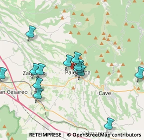 Mappa Piazzale Kennedy, 00038 Palestrina RM, Italia (4.13154)