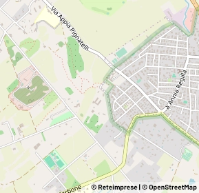 Mappa Via Talarchiana, 00178 Roma RM, Italia (0.37917)