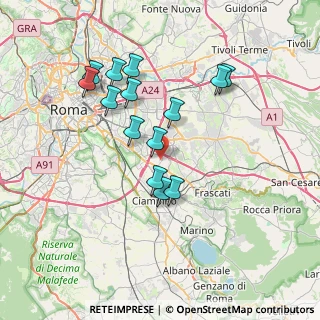 Mappa Largo Alfonso Favino, 00173 Roma RM, Italia (7.14357)