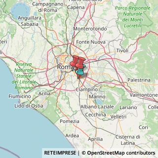 Mappa Via Rombiolo, 00178 Roma RM, Italia (43.70833)
