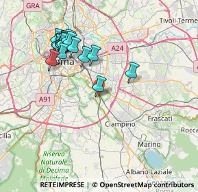 Mappa Via Rombiolo, 00178 Roma RM, Italia (8.30526)