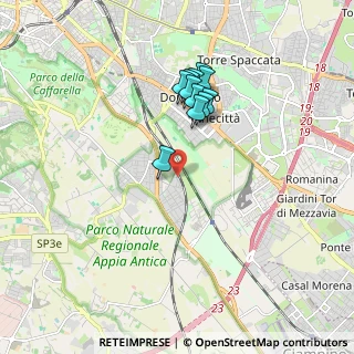 Mappa Via Rombiolo, 00178 Roma RM, Italia (1.6)