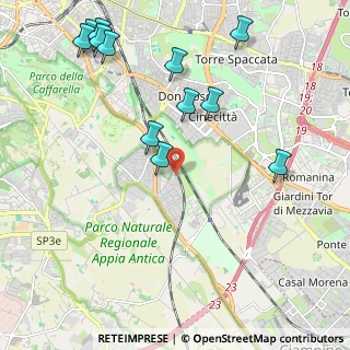 Mappa Via Rombiolo, 00178 Roma RM, Italia (2.64333)