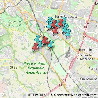 Mappa Via Rombiolo, 00178 Roma RM, Italia (1.55474)