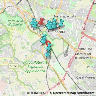 Mappa Via Rombiolo, 00178 Roma RM, Italia (1.55231)
