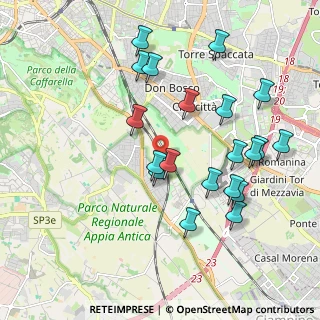 Mappa Via Rombiolo, 00178 Roma RM, Italia (2.133)
