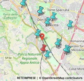 Mappa Via Rombiolo, 00178 Roma RM, Italia (2.145)