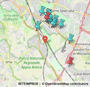 Mappa Via Rombiolo, 00178 Roma RM, Italia (2.02333)