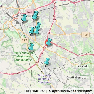 Mappa Via Salvatore Barzilai, 00173 Roma RM, Italia (4.31167)