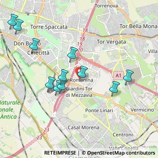 Mappa Via Salvatore Barzilai, 00173 Roma RM, Italia (2.24273)