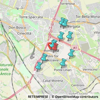 Mappa Via Salvatore Barzilai, 00173 Roma RM, Italia (1.44364)
