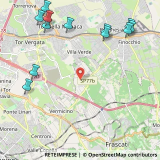 Mappa Via di Grotte Portella, 00044 Frascati RM, Italia (3.33667)