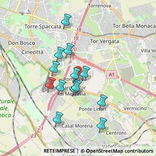 Mappa Via Eugenio Florian, 00173 Roma RM, Italia (1.73769)