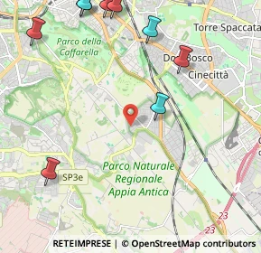Mappa Via di Venere Placidia, 00178 Roma RM, Italia (3.37667)