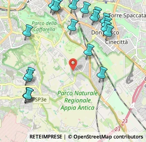 Mappa Via di Venere Placidia, 00178 Roma RM, Italia (2.7905)