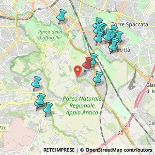 Mappa Via di Venere Placidia, 00178 Roma RM, Italia (2.448)