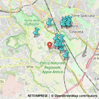 Mappa Via di Venere Placidia, 00178 Roma RM, Italia (1.74571)